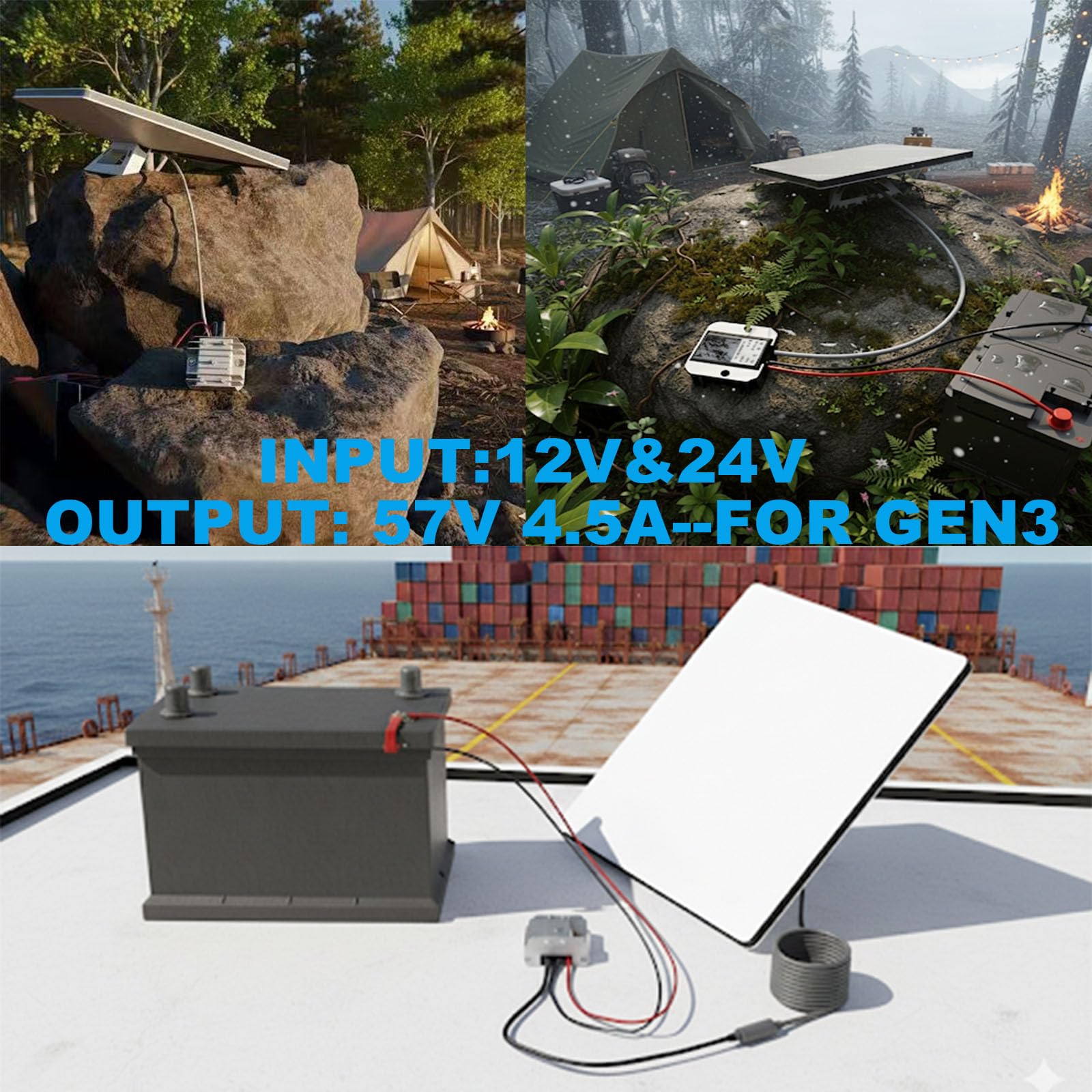 Adaptateur 12V Starlink Mini Convertisseur DC Step Up avec Câble d'Alimentation Starlink Mini 9-28V