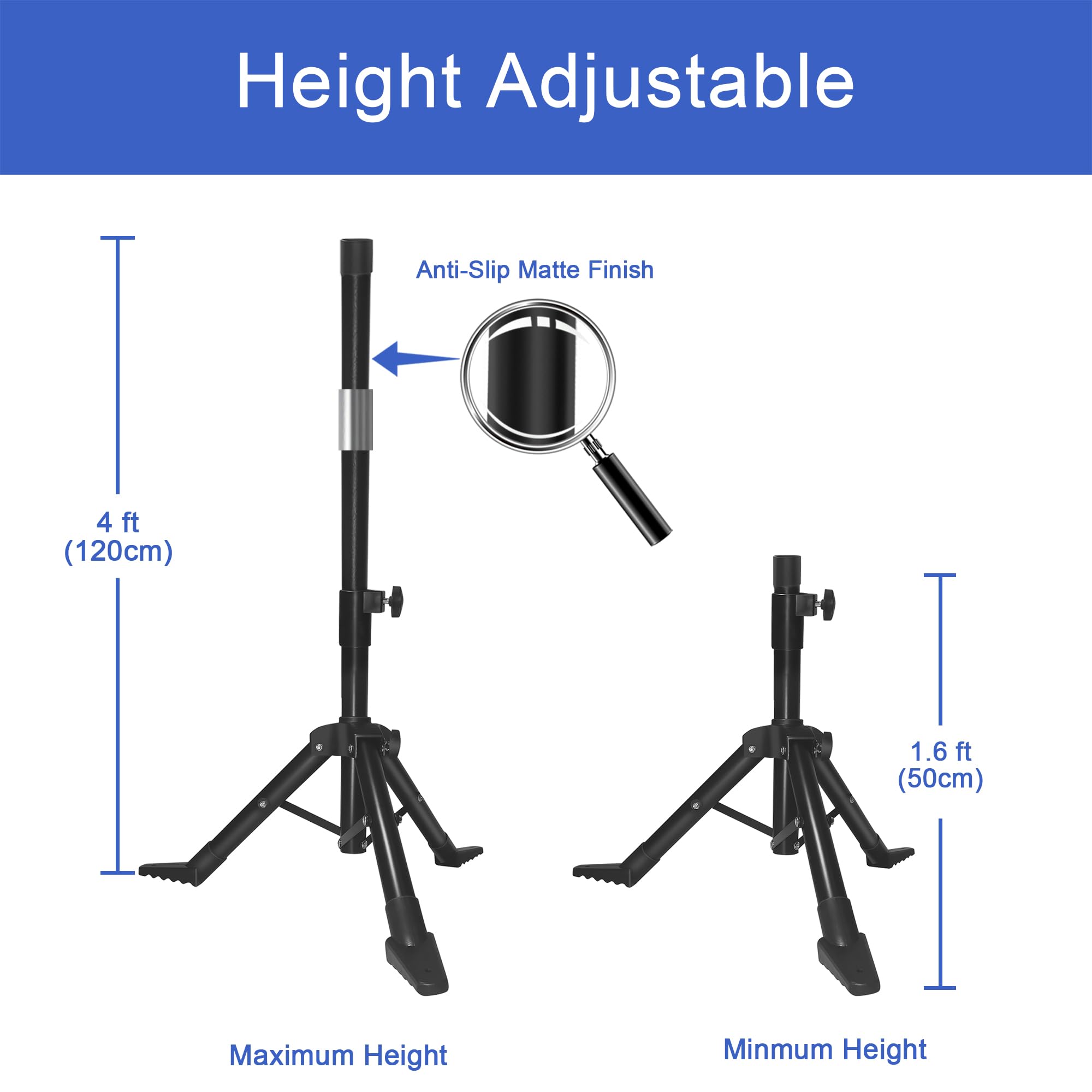 Starlink Gen 3 Tripod Stand, Adjustable Heavy-Duty Mount, Supports Gen 3/V4