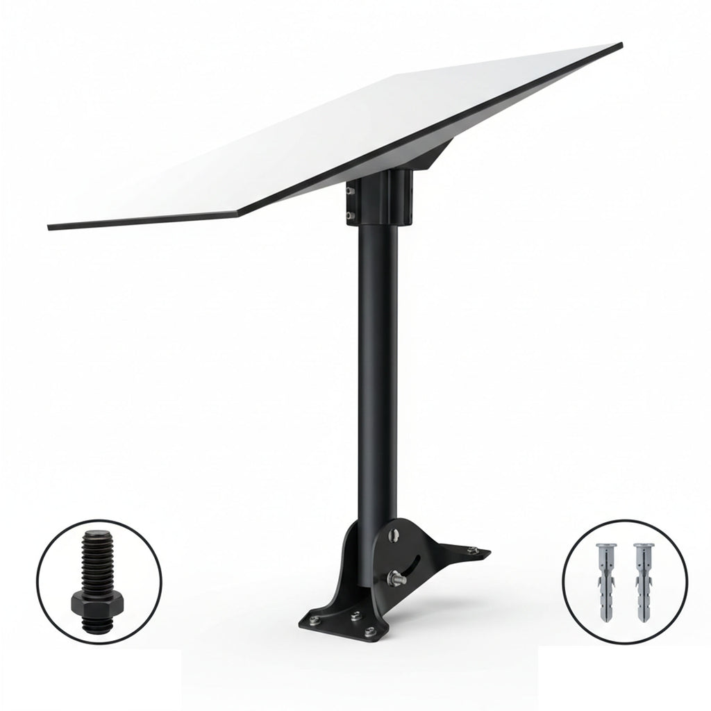 Support de toit Gen 3 pour Starlink, kit de montage robuste avec adaptateur de tuyau pour antenne parabolique standard Starlink Internet V4 pour montage sur toit/mur