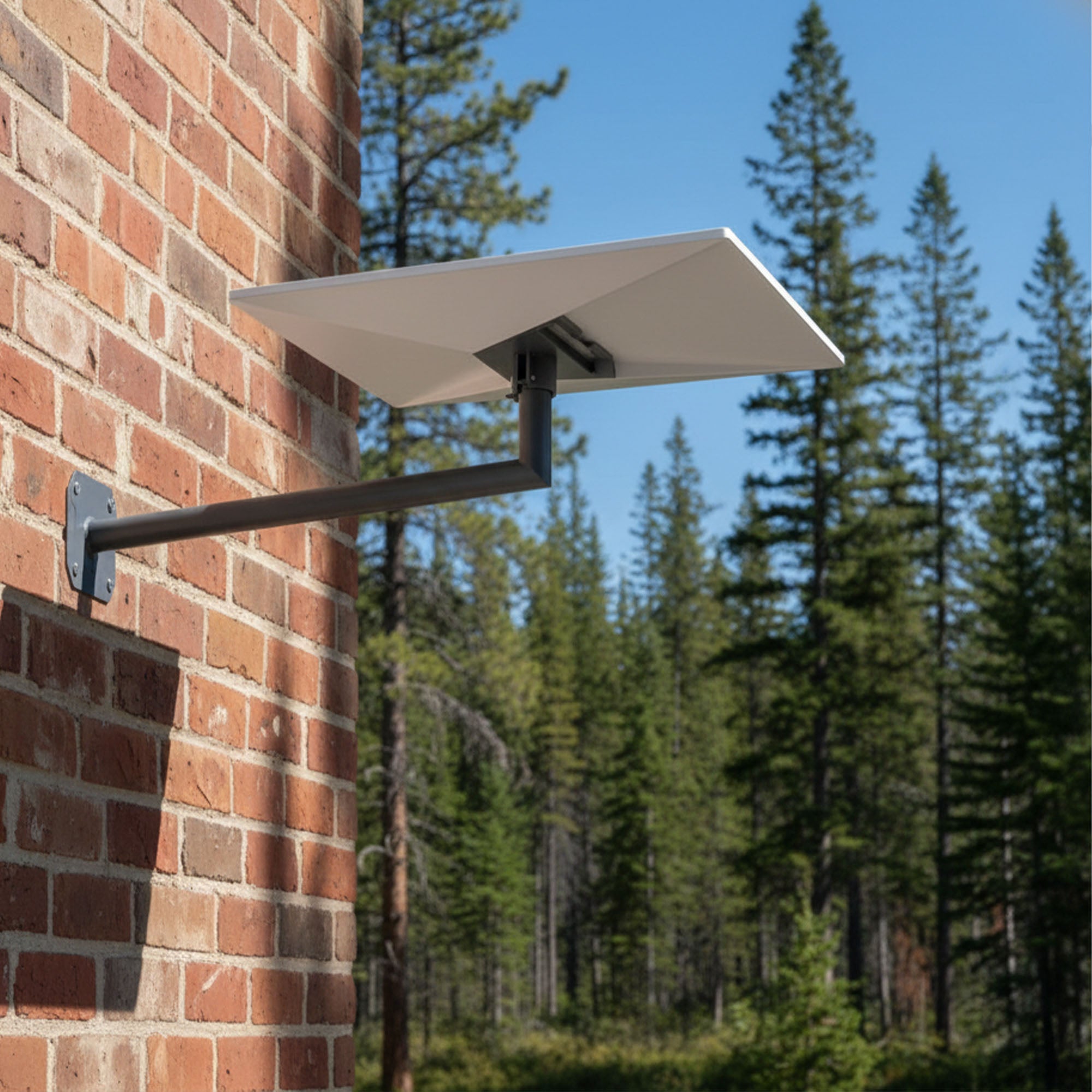 Support de toit Gen 3 pour Starlink, kit de montage robuste avec adaptateur de tuyau pour antenne parabolique standard Starlink Internet V4 pour montage sur toit/mur