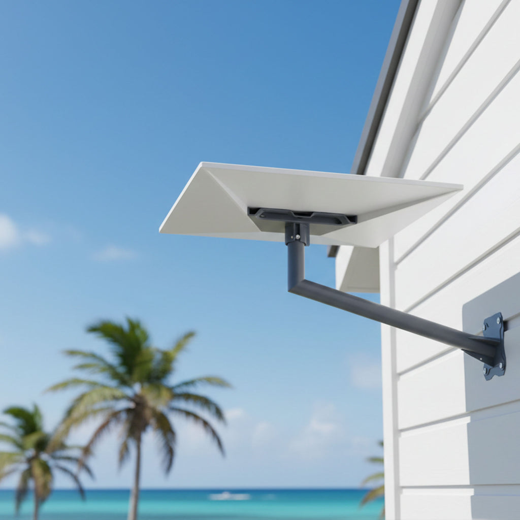 Support de toit Gen 3 pour Starlink, kit de montage robuste avec adaptateur de tuyau pour antenne parabolique standard Starlink Internet V4 pour montage sur toit/mur